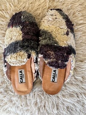 Like New!!! Calla Paris Babouche Mule Slippers Size 8